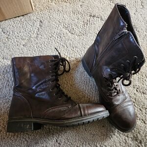 Men's Brown Leather Boots